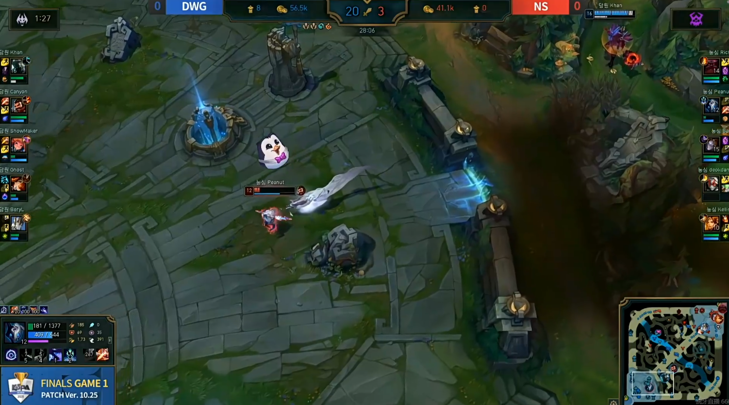 C9轻取NS,Inspired爆发神勇 C9轻取NS,Inspired爆发神勇