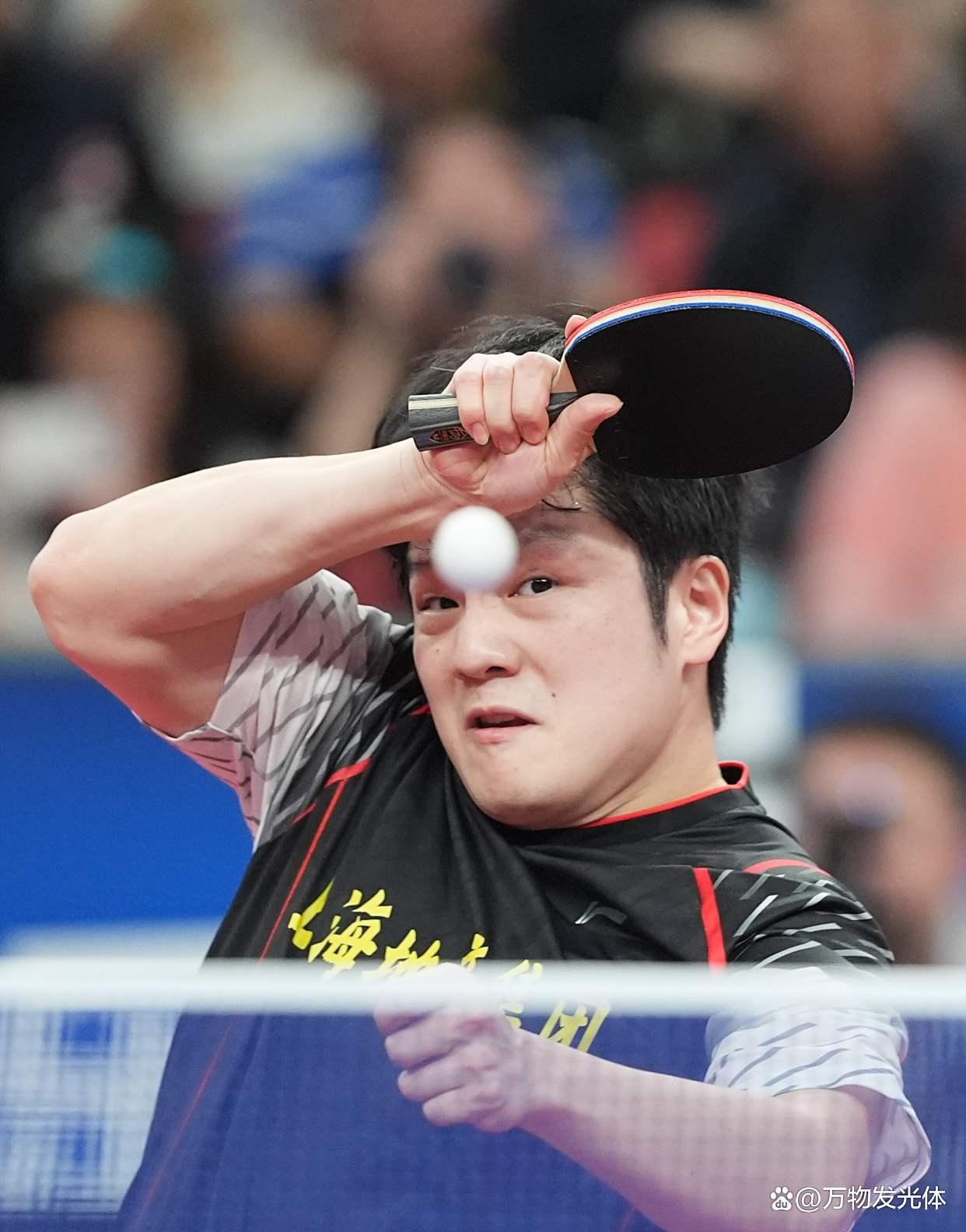 韩国乒乓球队力克英国乒乓球队，樊振东送出助攻