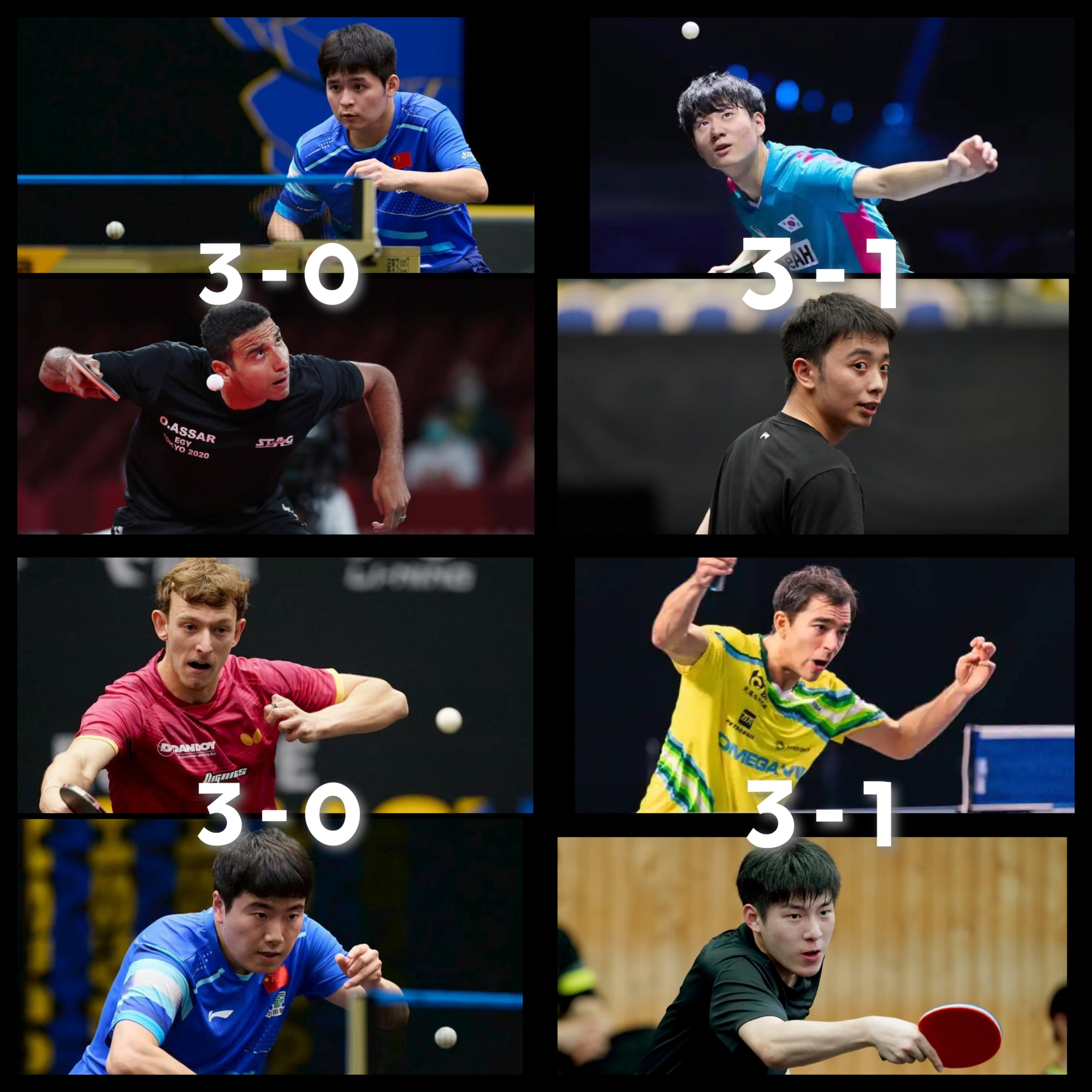 包含瑞典乒乓球队轻取德国乒乓球队，张继科送出助攻的词条