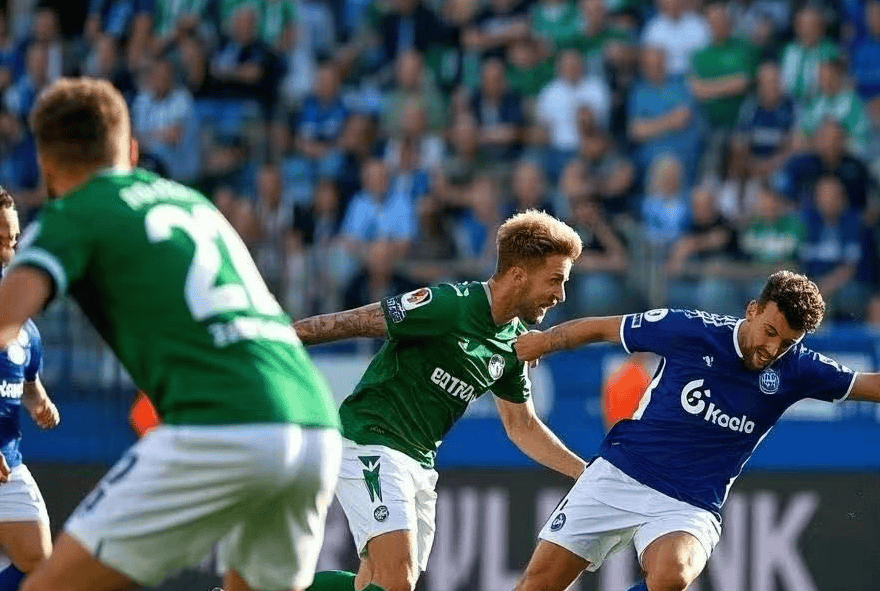 沙尔克04在德甲赛场上连胜，实力强劲